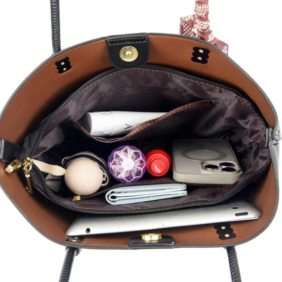 Genuine Brand Luxury Purse And Handbag Women Bag Designer Soft Leather Bag