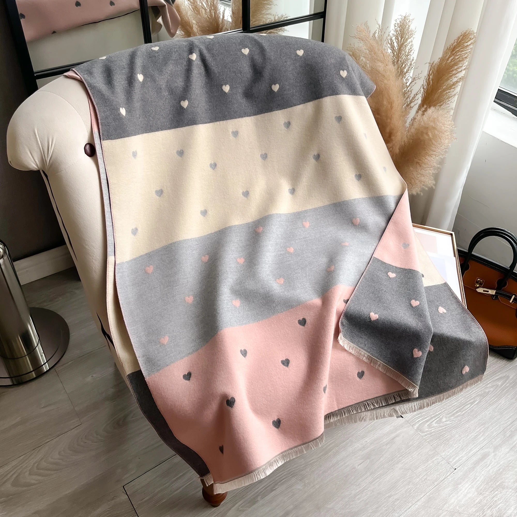 Cashmere Scarf for Women Shawl Wrap Pashmina Luxury Scarf
