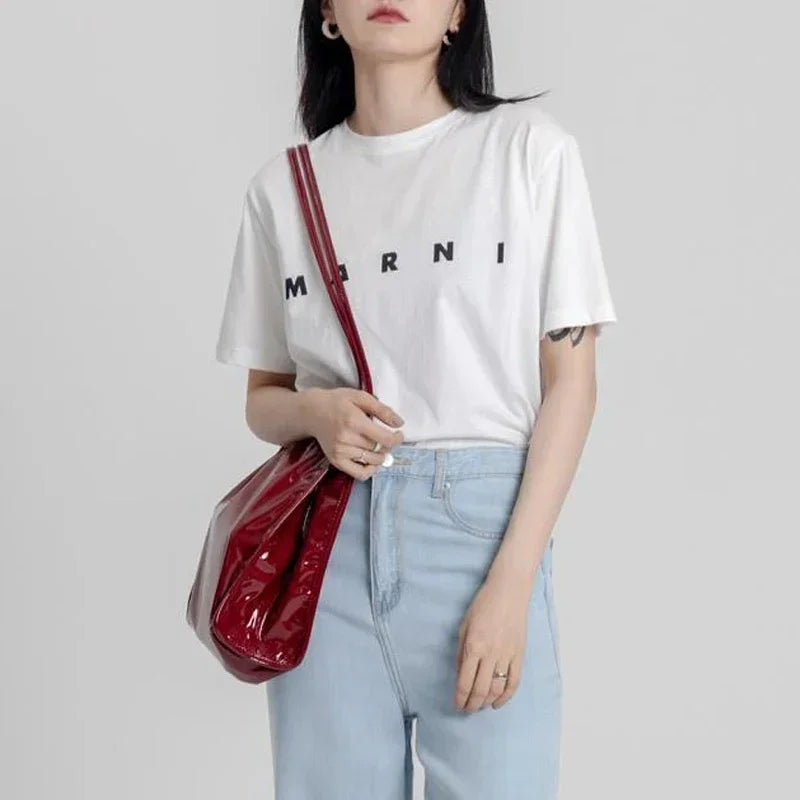 Fashion Patent Leather Women Shoulder Bags Vintage Female Casual Tote Handbags