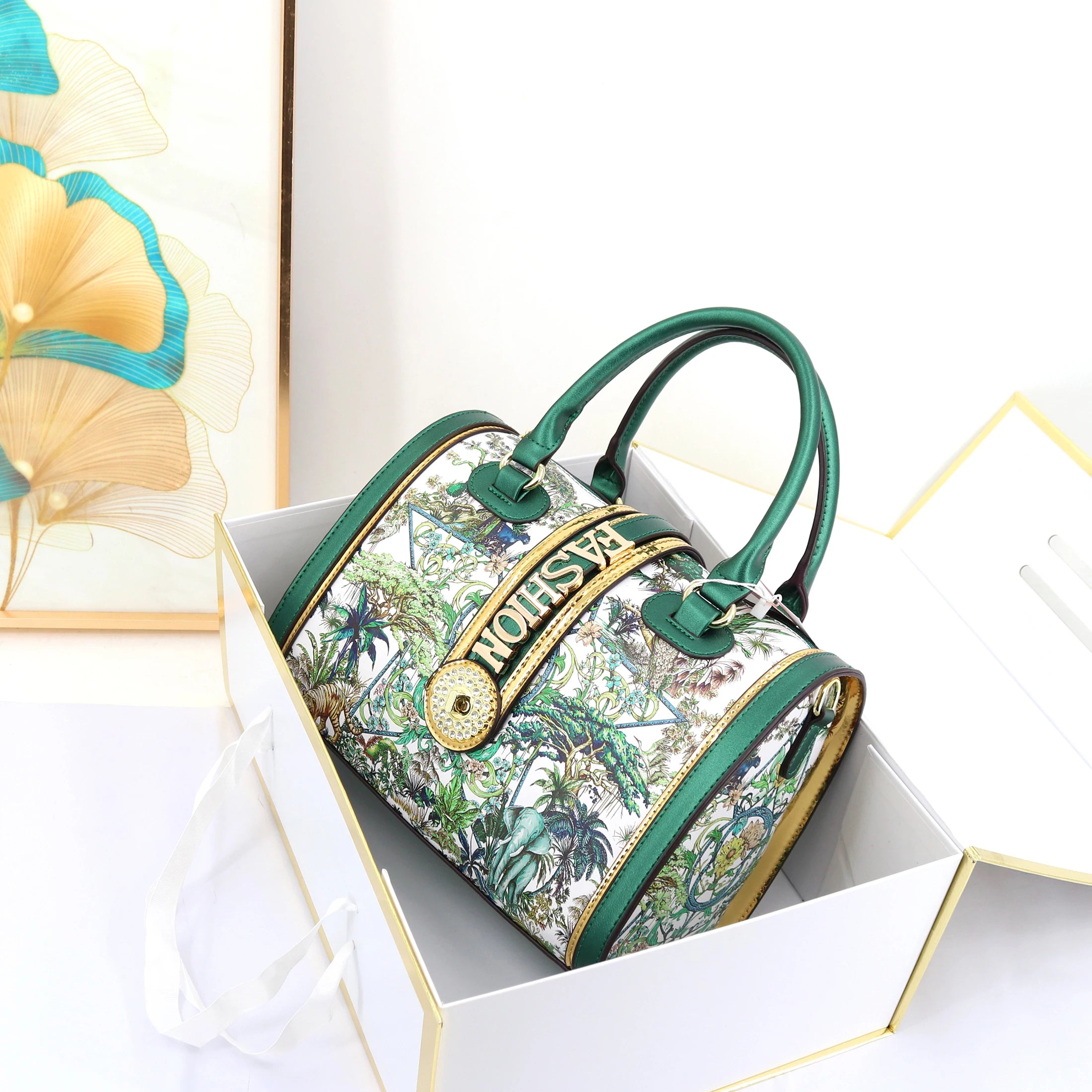 Fashion Printing Handbag Quality Large Capacity Design