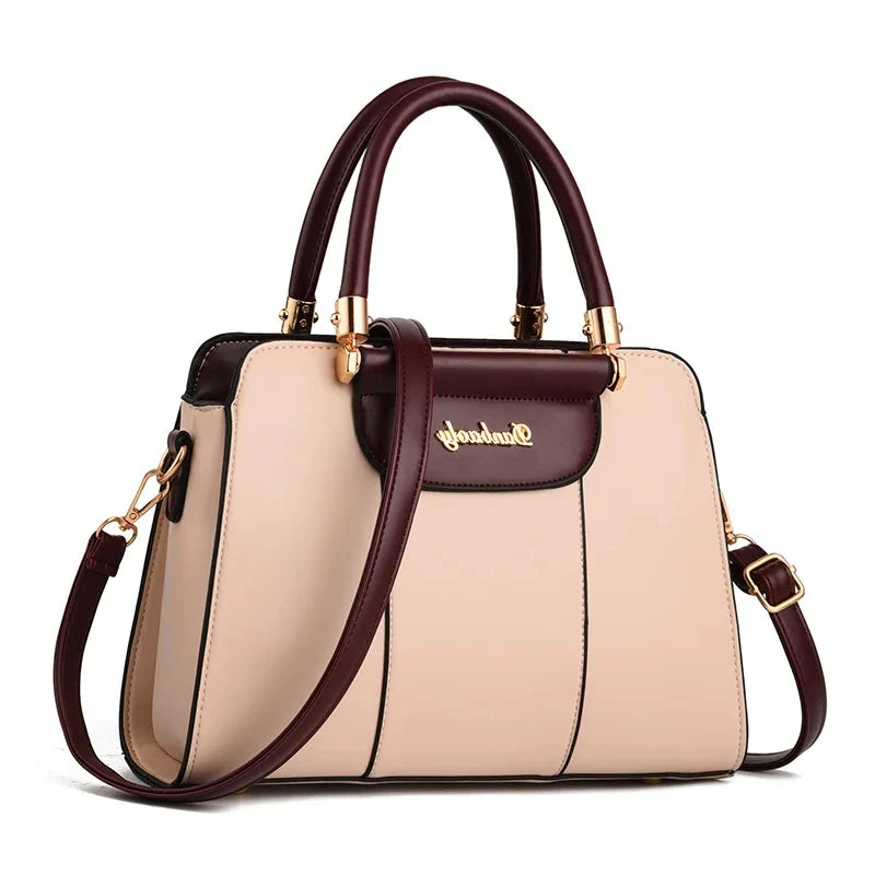 Handbag fashion large capacity style shoulder crossbody bag
