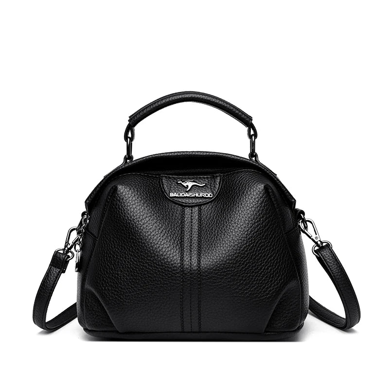 Luxury Handbags Women Bags Soft Leather Shoulder Crossbody Bag Female Handbags