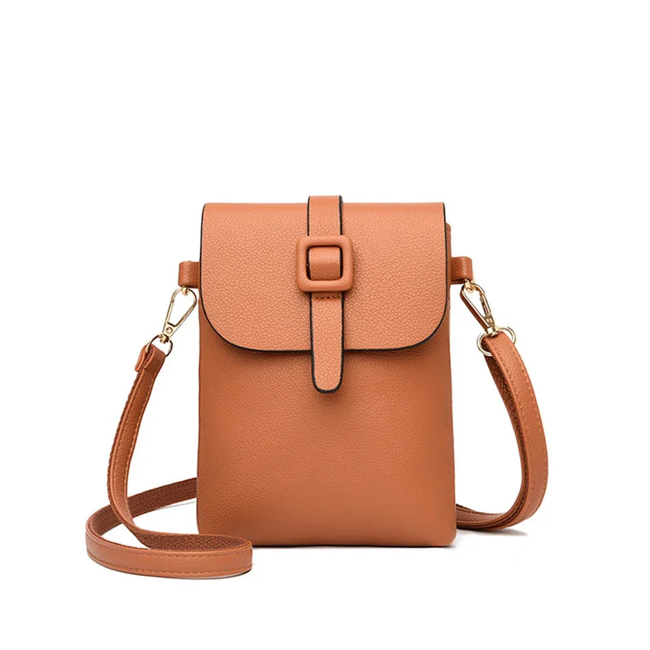 Small Flap Shoulder Crossbody Bag Luxury Design Phone Sac