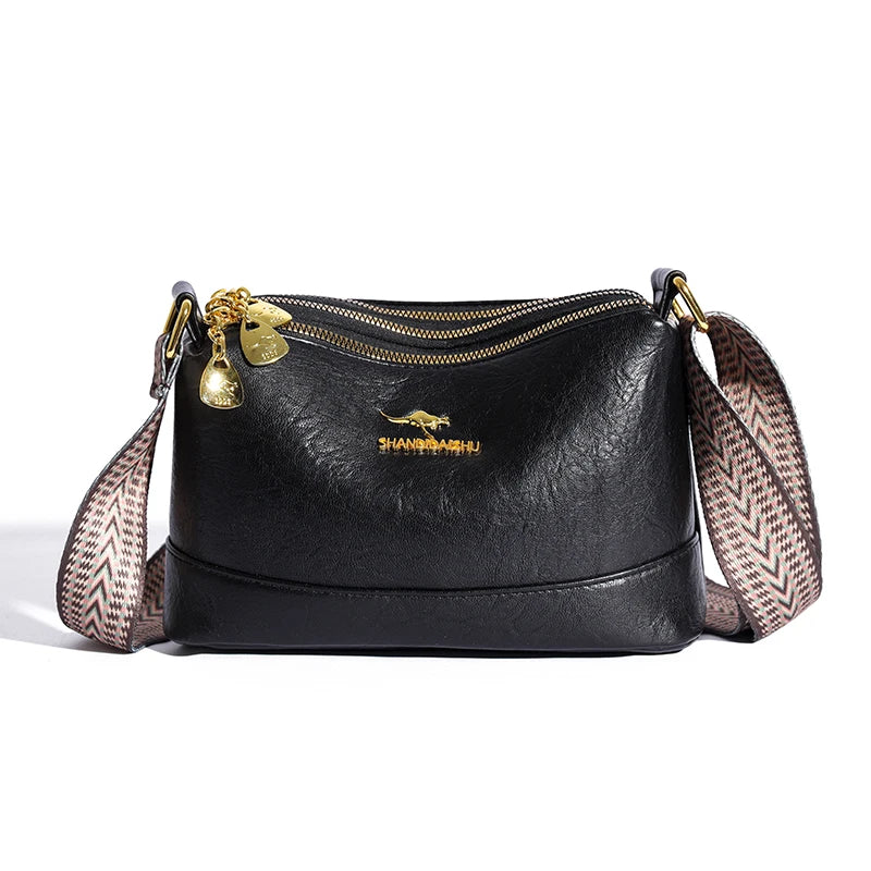 100% Cow Leather High Quality Luxury Design Handbag
