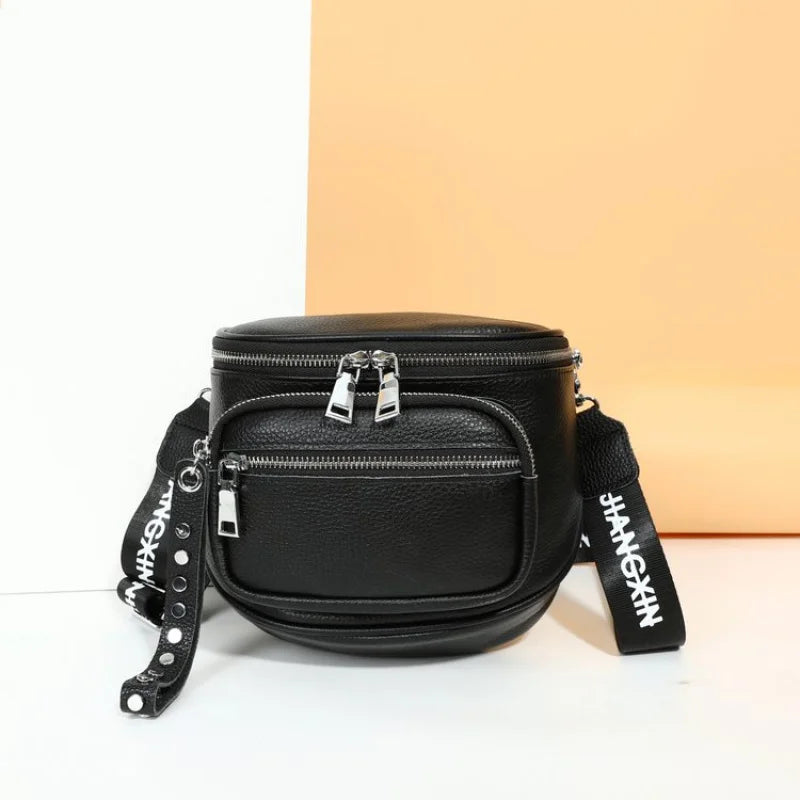 Elegant Leather Handbag High-End Fashionable Luxury Brand Bag