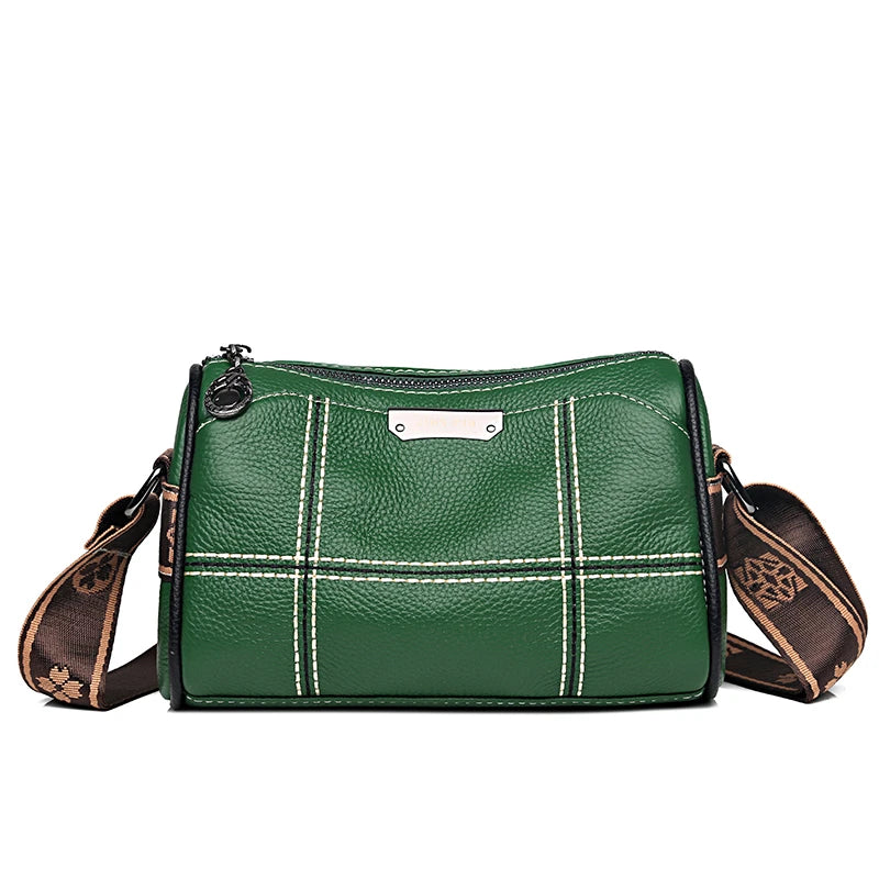 Genuine Leather Handbags Luxury Design Crossbody Bag