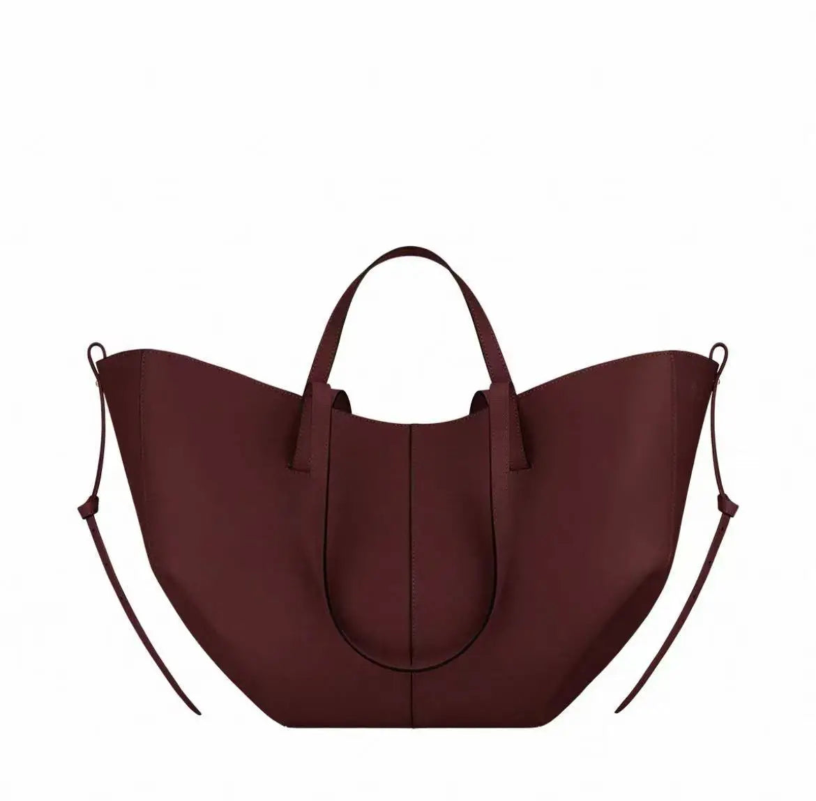 Single-shoulder tote bag genuine leather underarm bag