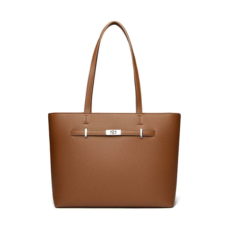 Elegant Leather Shoulder Bag Women Crossbody Messenger Handbags Timeless Design