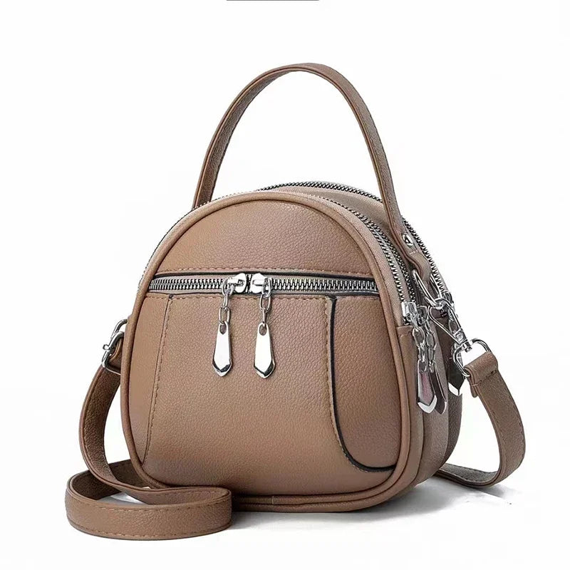 Women's Shoulder Bag High Quality Soft Leather Handbag Fashionable Crossbody Bag