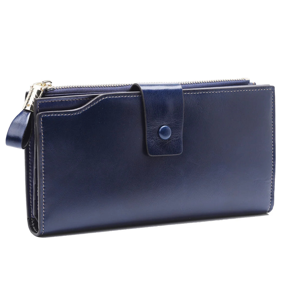 Women Leather Wallet For Cell Phone Genuine Leather Purse Coin Purse