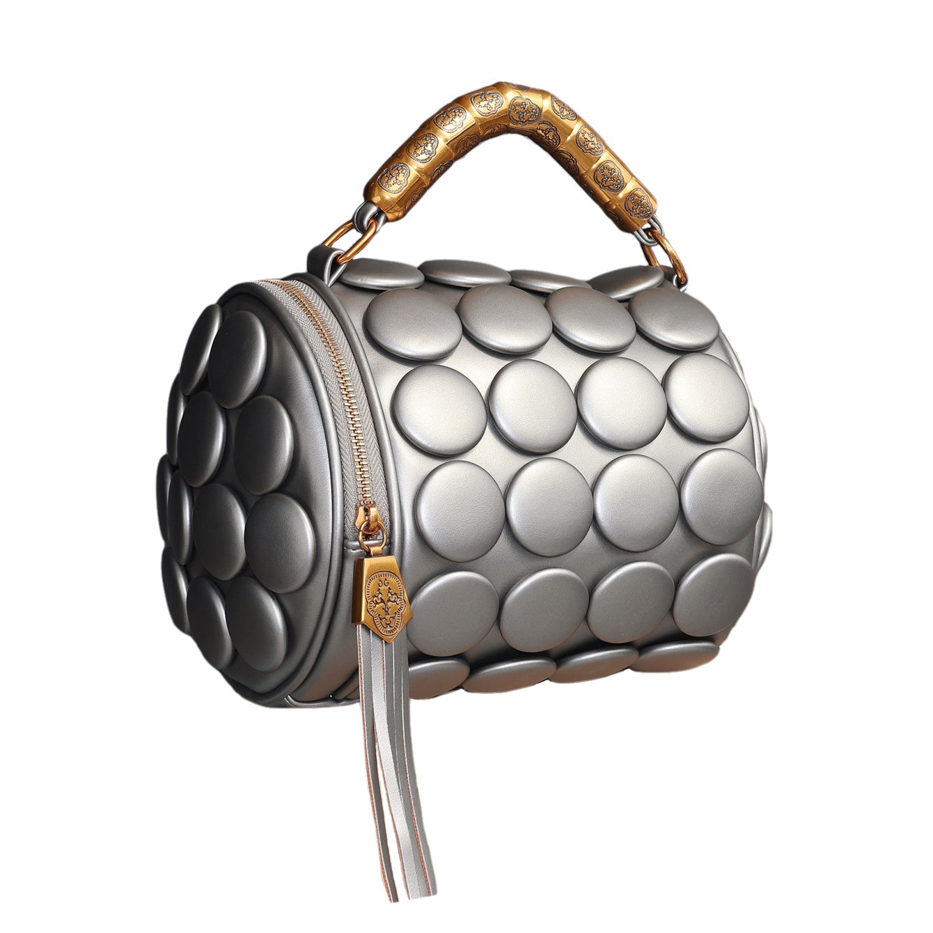 Bucket Design Handbag Purse Messenger Leather Handbag Shoulder Tote Bag image 0